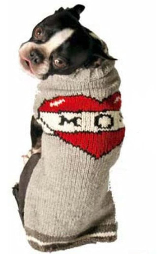 Chilly Dog Tattooed Mom Dog Sweater Mediano