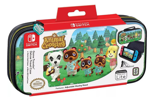 Estuche Switch Nintendo Orig Animal Crossing Nuevo