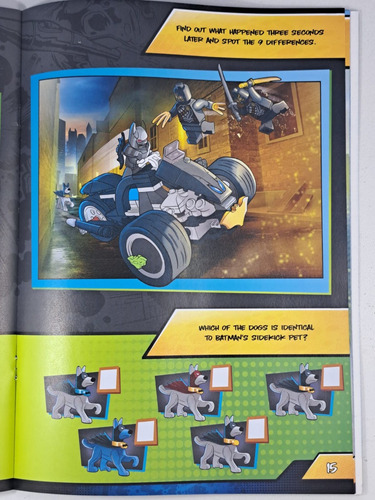 Lego Dc Super Heroes - Time To Play! - Libro Nuevo + Figura
