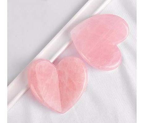 Imagen 6 de 8 de Cuidado Facial Cristal Curativo Cuarzo Rosa Corazón Amor He