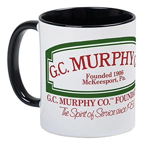 Cafepress  g.c. Murphy Co. 1980s Logotipo Taza Tazas  únic