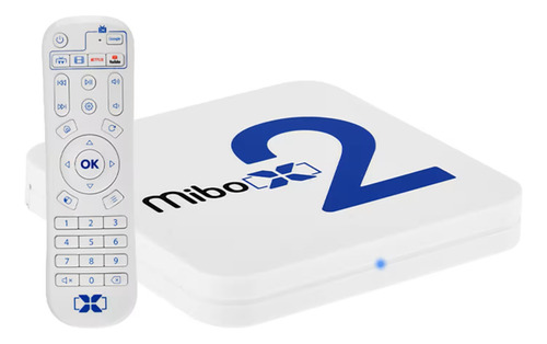 Convertidor Smart Tv Mibo X2 Full Hd Wifi Blanco Estándar