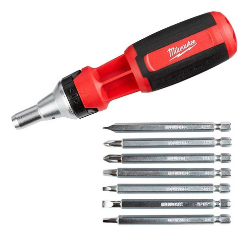 Desarmador Milwaukee 48-22-2322 Con Multipuntas 9 En 1