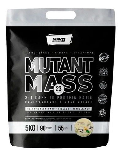 Mutant Mass 5 Kg Star Rapido Ganador Masa Muscular 