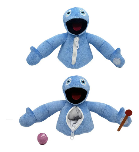 Muñeca De Peluche Azul Yeeps Hide And Seek, Regalo De Cumple