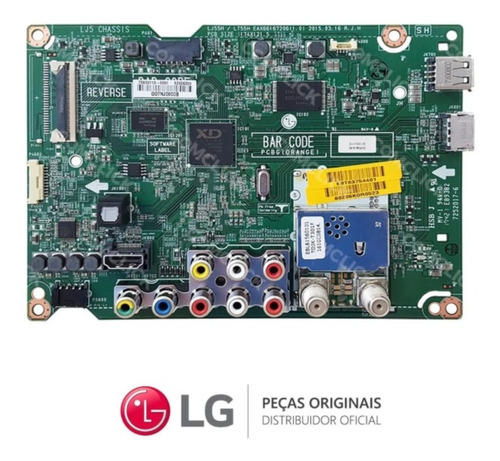 Imagem 2 de 2 de Placa Principal LG 42lf6200 49lf5500 49lf6200 Eax66167206