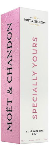 Champagne Moet & Chandon Rose Con Estuche 750 Ml