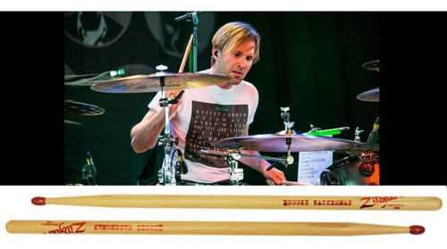 Baqueta Zildjian Asbw Brooks Wackerman Ponta De Nylon