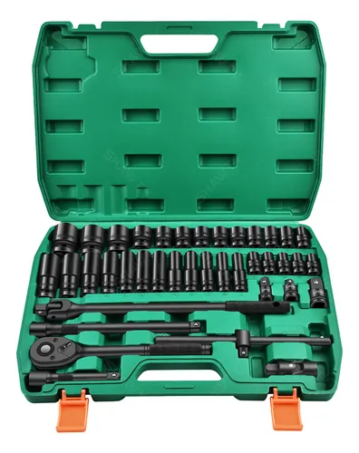 SHAWTY Juego De Herramientas Datos Alto Impacto De 1/2", 40 Pieza...