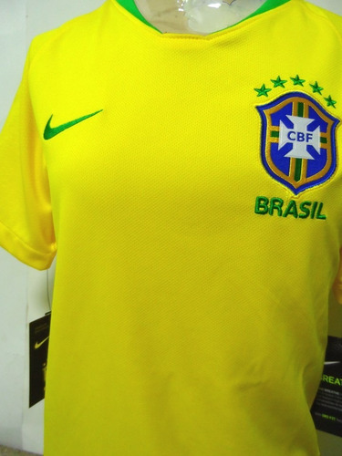 Camiseta Selección Brasil 2018-2019 Niño Nike Nueva Original