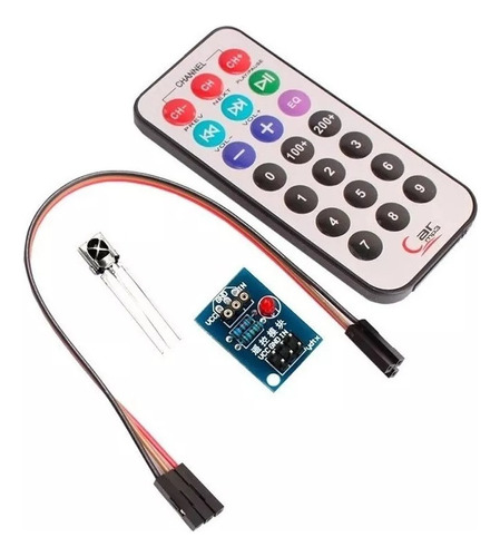 Control Remoto Receptor Infrarrojo Hx1838 Arduino