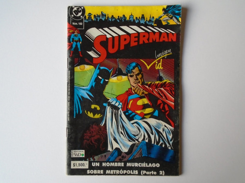 Superman Dc Comic No.162 Editorial Vid 1993 