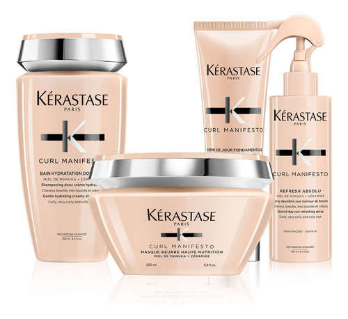 Kérastase Curl Manifesto Bain + Masque + Creme + Spray