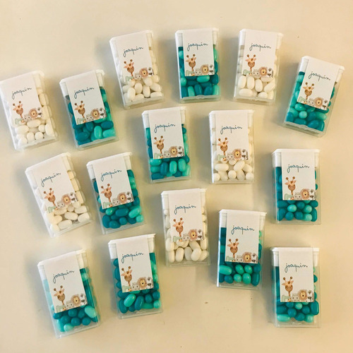 Tic Tac Personalizado Souvenir Nacimiento Babyshower Clinica