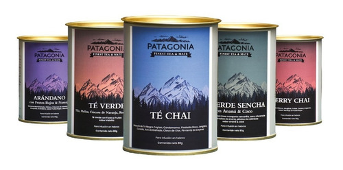 Té Hebras Patagonia Finest Tea - Lata X 80 G.