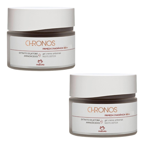 Chronos Detox Noite 60+ Natura 40g - 02 Unidades