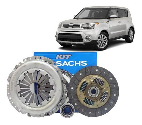 Imagem 1 de 2 de Kit Embreagem Kia Cerato Soul Sachs 3000954411