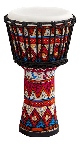 Tambor Africano Art En Pulgadas Djembe Colorful Drum 8