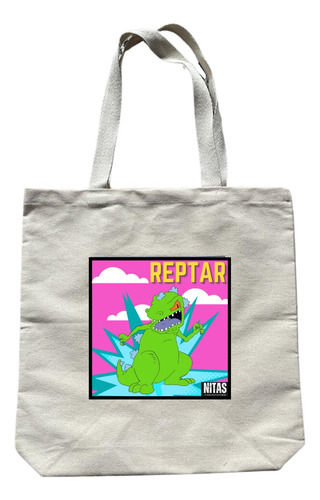 Totebag / Bolso/ Bolsa En Tela 100% Algodón 36x37 Cartoons