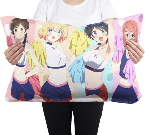 Cojin Almohada Rent-a-girlfriend Waifus Porrista Anime Suave