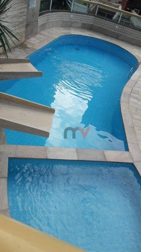 Imagem 8 de 22 de Apartamento À Venda, 92 M² Por R$ 370.000,00 - Tupi - Praia Grande/sp - Ap1034