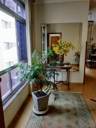 Imagem 3 de 15 de Apartamento Com 3 Dormitórios À Venda, 220 M² Por R$ 750.000 - José Menino - Santos/sp - Ap3146