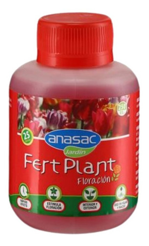  Floración Para Diluir 250cc Jardin Plantas Anasac Rojo