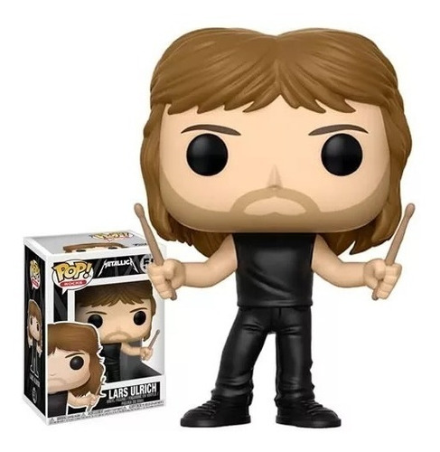 Funko Pop! Rocks Metallica Lars Ulrich # 58 Original Replay