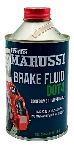 Liga De Freno Dot4 250 Ml (marussi)