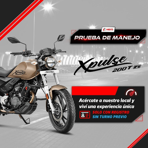 Imagen 3 de 21 de Hero Xpulse 200 T Fi Lanzamiento Exclusivo Uno Motos No Xr