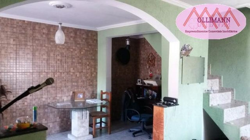 Sobrado Para Venda Em Mauá, Vila Independência, 5 Dormitórios, 1 Suíte, 4 Banheiros, 4 Vagas - 0559/2019_2-957259