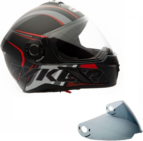 Casco Deportivo Integral Para Motocicleta Dot Street Le...