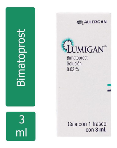 Lumigan 0.03 % Caja Con Frasco Con 3 Ml