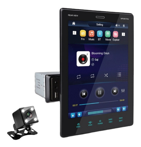 Imagen 1 de 10 de Estereo Auto Pantalla Tactil Stereo Bluetooth Waze Camara