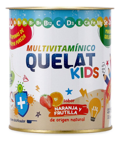 Suplemento Dietario Quelat Kids Multivitamínico X 150 G