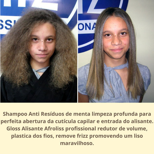 Escova Progressiva Liso Perfeito Afroliss Profissional 2l