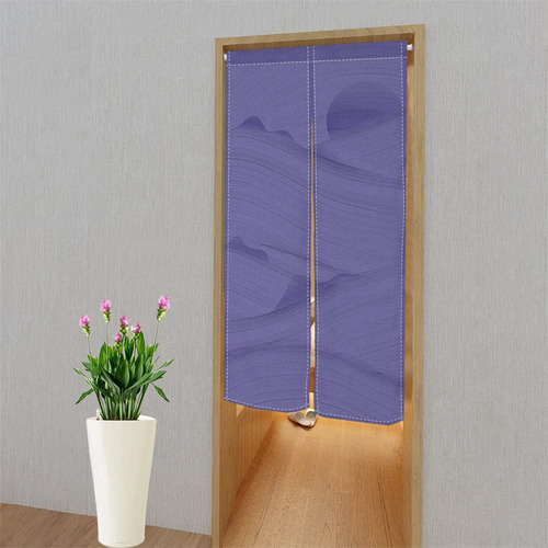 Cortina Puerta Estilo Japon Para Tratamiento Ventana Impresa