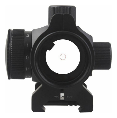 Mira Red Dot Punto Rojo Vicoptics 1x30 Con Anillas Picatinny