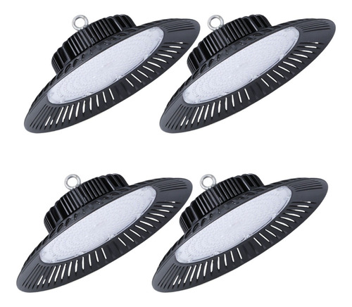 Pack 4 Focos Campana Lampara Ufo Led 200w Techo Iluminación 