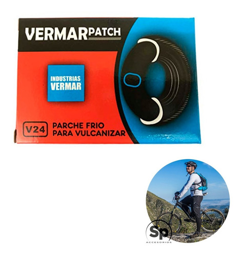 Imagen 1 de 4 de Parches Para Bicicleta Parcha Llantas Dos Cajas