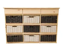 Comprar Canastero Organizador 9 Canastos  Zuncho + 3 Cajones