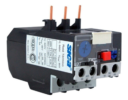 Imagen 3 de 6 de Rele De Proteccion Termica Sica 759319 Regulable De 37 A 50a