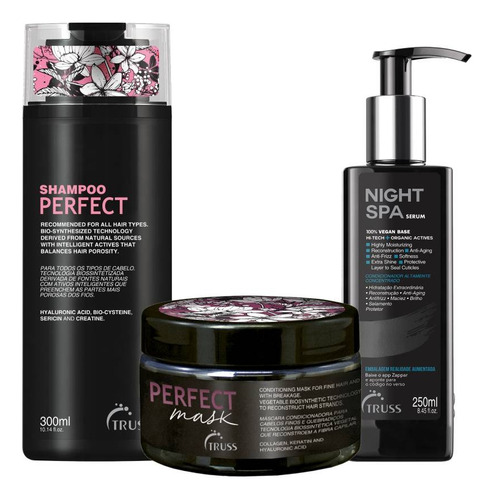 Kit Truss | Perfect | Shampoo, Mascara Y Night Spa