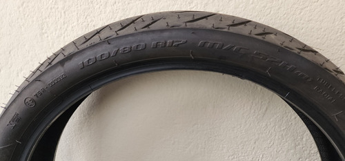 Metzeler Sportec M5 Interact 100/80 R17 M/c 52h Tl Pneu Moto (Usado)