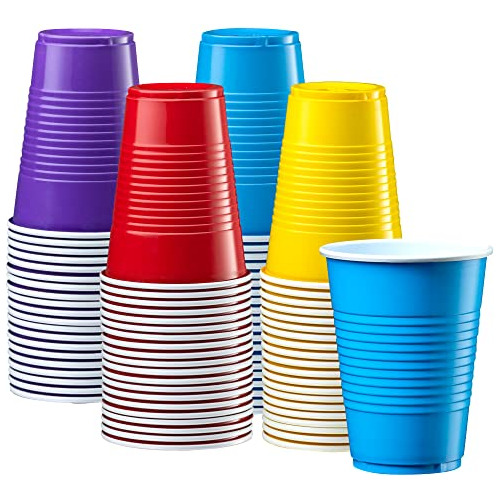 [50 Unidades] Vasos De Plástico Desechables De Fiesta ...