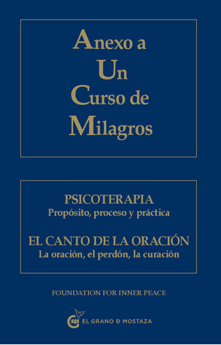 Anexo A Un Curso De Milagros - Aa,vv