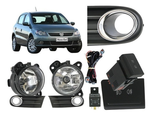 Kit Neblinero Volkswagen Gol G5  Llegar E Instalar