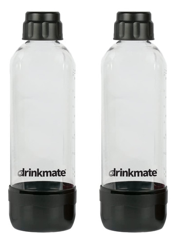Drinkmate Botellas De Carbonatación (paquete Doble) (1l, N.