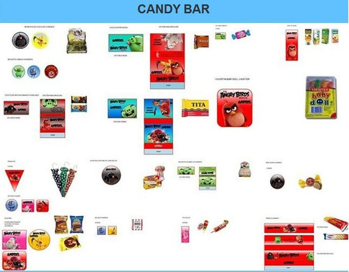 Kit Imprimible Angry Birds Full Fiesta 3x1