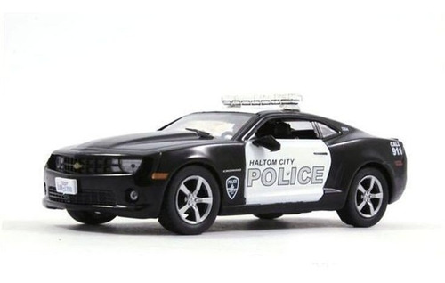 Miniatura Diecast 1/43, Patrulla Chevrolet Camaro Ss Police 